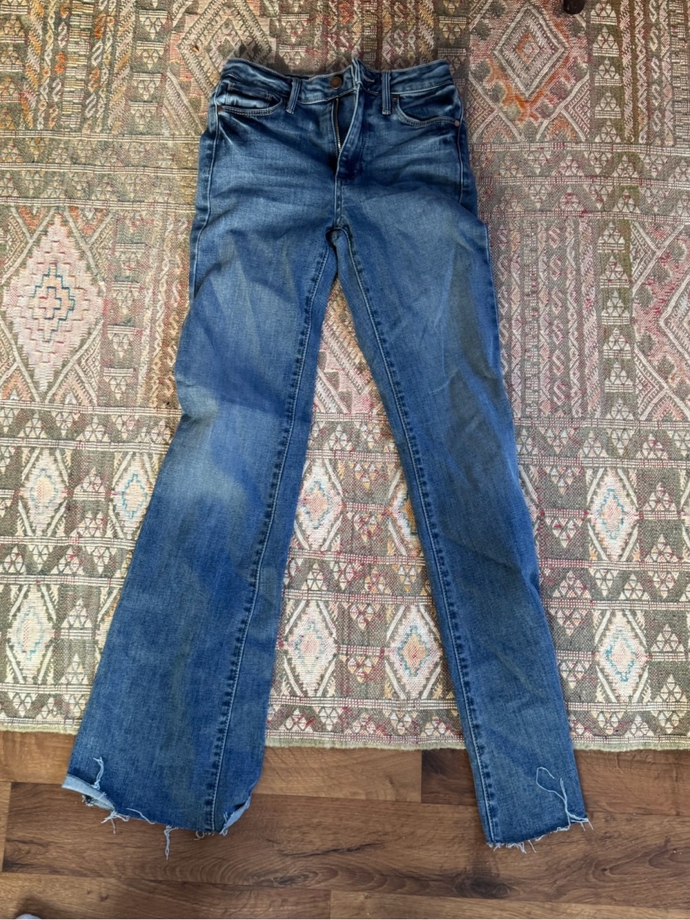 Just Black Women's Medium Blue Flare Jeans